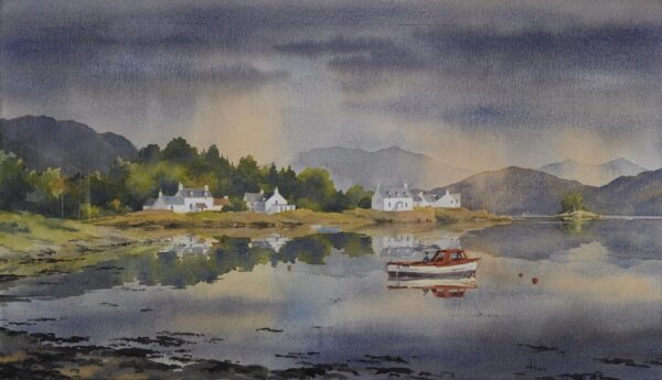 Evening Glow, Plockton