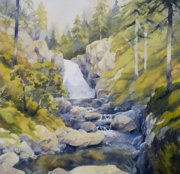 Spring Snow Melt Glen Clover