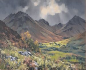 Sun Shafts, Glencoe.